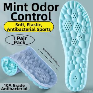 ZHIHAOEN | Antibacterial Deodorant Shock Absorbing Insoles for Men