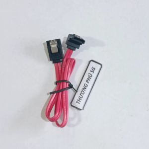 Cáp dử liệu ổ cứng HDD SSD CD Room / Chuẩn Sata 6GB/s Cáp dài 32Cm hai đầu khóa thép