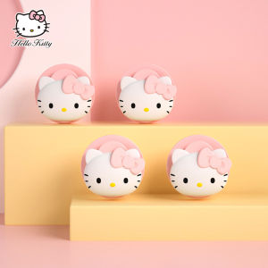 Hello Kitty Car Seat Back Hook Adhesive Front Row Dashboard Cute Decorative Supplies Rotatable ABS Material for Seat And Air Vent