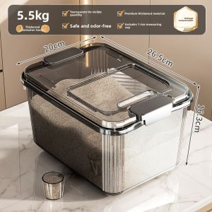 MEIZHUFU | Moisture Proof Insect Resistant Food Storage Container