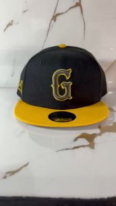 Topi New Era Greenville Drive South Black Yellow Two Tone Edition 59Fifty Fitted