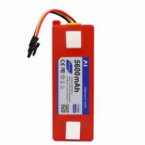 Battery แบตเตอรี่หุ่นยนต์ดูดฝุ่น For Sweeping Robot Xiaomi Roborock S4 S5 S6 S7 S51 E4 Q revo SDJQR01RR Battery Li-ion 5600mAh 14.4-14.8V (Japan)