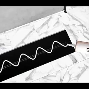 2m Plin Aluminium Plin Skirting Board Plint Skirting Lis Sudut Dinding Waterproofing