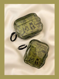 Cute Cat Full Screen Airpods4 Protective Case Wireless Bluetooth Apple pro Earphone Shell Second Generation Third Generation Aipods2 Airpodpro Fourth Generation 5