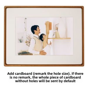 LUDAYE | Custom Framed Photo Print 24 Inch Wooden Frame