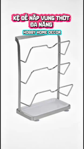 Kể để nắp vung thớt đa năng inox 304 Hobby home decor TT12