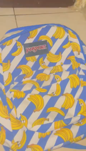 (NEW ARRIVAL) JANSPORT BANANA SuperBreak Plus Backpack Space Dust School Tas Anak Terlaris