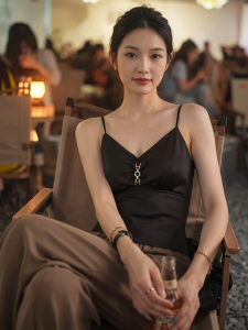 Basic House | Elegant Black Halter Top Summer Wear