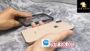 [TẶNG KÍNH CƯỜNG LỰC] Ốp lưng iPhone XR [Xcase] viền nhựa dẻo CHỐNG SỐC - LƯNG TRONG SUỐT - Siêu bền