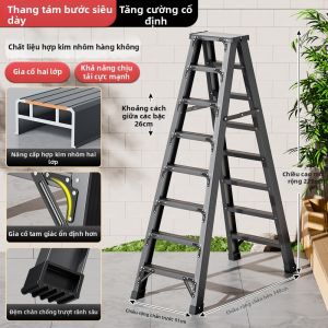 Thang Nhôm Chữ A Gấp Đỡ Di Động