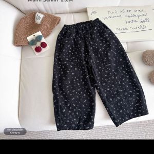 Quần Culottes Hoa Cổ Điển Cho Bé Gái