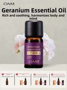 OAM | Geranium Rose Essential Oil Soothing Aromatherapy Natural
