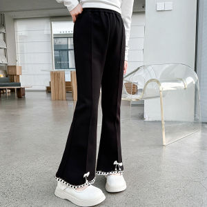 Girls Casual Thin Bell Bottom Pants: A Spring & Autumn Essential