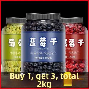 Wild Top Grade No Sugar Additives Dried Cranberries and Blueberries