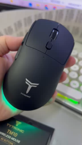 TYTRONIC® TM10 Dual Mode RGB Wireless Mouse Rechargeable 6 Buttons 2.4GHz Type-C Gaming Mouse For Office Student Home