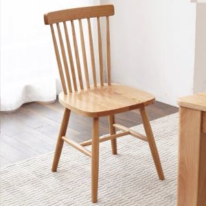 SUNNY Solid Wood Chair Single Chair Dining Chair All Solid Wood Windsor Whairs for Living Room Kitchen Room