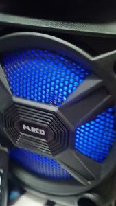 Salon bluetooth full bass komplit Fleco F-8894 C karaoke Speaker bluetooth full bass subwoofer 8.5 inch speaker aktif