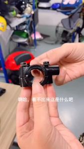 Multi-Functional Rearview Mirror Mount Suitable For Motorcycles Electric Vehicles Bicycles Electric Tricycles And Other Rearview Mirror Accessories. Made Of Reinforced Metal.