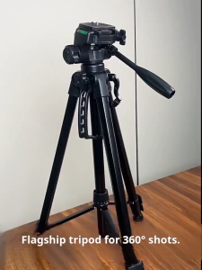 Camera Tripod With Bluetooth controller 1.7M 360° adjustable angle Aluminum 3-section telescopic tripod for phone camera Phone Holder Extendable Tripod For DSLR