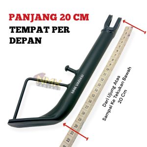 Standar Samping Beat Karbu Fi Street Vario Scoopy Pcx Universal Matic Honda Panjang 23cm 25cm 28cm