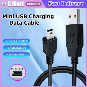 USB C to Mini USB cable Braided USB-C to Mini-USB 5-pin OTG charging Sync Data cable for GPSMp4/3Camera