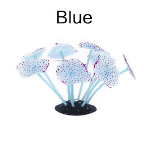 Artificial Glowing Effect Coral Simulation Aquarium Glow Decorations Seaweed Plants Ornaments Fish Tank Aquarium Supplies