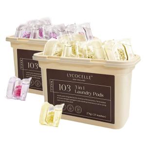 LYCOCELLE | Antibacterial Scented Laundry Pods Deodorizing Color-Protecting Detergent