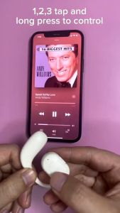 Wireless Bluetooth 5.3 Earphone Single Ear Hanging Ear Style Earplugs Ultra Long Battery Life Business Sports Headphones Earbuds With Microphone