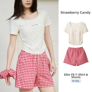 NAITANGPAI | Slim and Leisure Womens Sleepwear Set for Spring and Summer