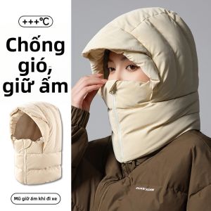 JIFANPAUL | Mũ Đạp Xe Mùa Đông Chống Lạnh Có Mặt Phải