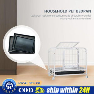 Poop Tray Pet Poop Holder Parakeet Cage Dog Crate Holder Bunny Cage Bottom Tray Pet Cage Accessories Tray for Home  Dog Cat Feeding Tray