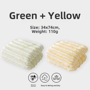 Thickened Coral Fleece Face Washing Towel Quick Drying Hair Towel Non Pure Cotton Household Use Absorbent Hair Drying Towel for Women