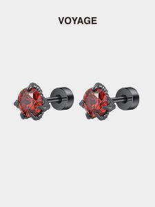 ZHENGZHAO | Flashing Non-Fading Titanium Steel Zircon Earring