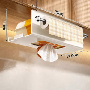 Multifunctional Wet Wipe Storage Hanging Rack Non-drilling