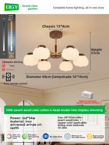 DGY | Retro Style Eye-Protecting Multi-room Lamp