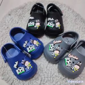 NX8002-4 SANDAL KODOK BAIM ANAK LAKI-LAKI FASHION VIRAL LABUBU SANDAL CROSS