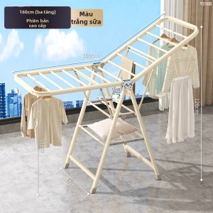 JIAJIESHI | Giá Phơi Quần Áo & Chăn Mền Gấp Được Đứng Sàn Dùng Trong Nhà Ngoài Trời