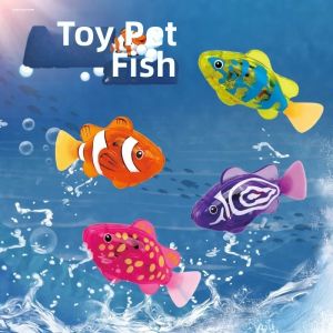 Electronic Induction Light-up Swimming Toy Fish