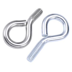 BAIRUITE | Stainless Steel Zinc-Coated Closed Eye Hook Screw