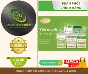 [HCM] Yến Mạch Nguyên Chất Ăn Liền Xuân An Hộp 400g( Tặng Kèm 1 Gói Yến Mạch 150g)
