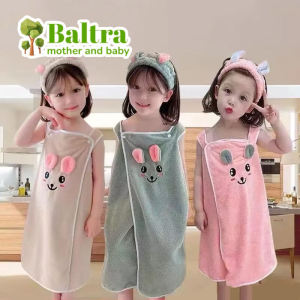 Baltra Premium childrens bath towel High-end childrens slip dress Soft Towel Bathrobe Absorbent bathrobe