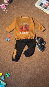 SETELAN SWEATER ANOMALI TUNG TUNG TUNG SAHUR LABUBU ANAK USIA 1-6 TAHUN PART 5