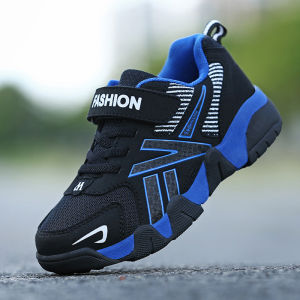 Childrens Sneakers for Boy Lightweight Sport Tennis Shoes Fashion Breathable Mesh Kids School Running Basketball Shoes Non Slip