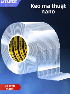 Mileqi | Nanotech Thick Strong Waterproof Clear Traceless Adhesive Stickers
