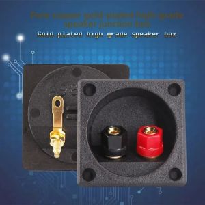 Terminal Speaker Box Binding Post Gold Plate