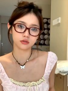 Korea Modern Retro Narrow Oval Rectangle Frame Anti Blue Light Eyeglasses for Women Men Anti-radiation Glasses Ins Style Flat Light Mirror Minimalist Eyewear Blue Light Filter Glasses Square Frame UV Blocking Eyewear for Gaming Students