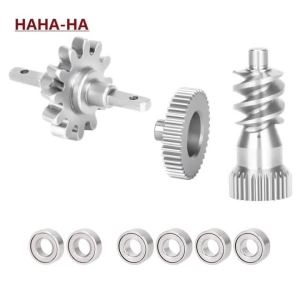 Stainless Steel Transmission Gearbox Gear Set for 1/30 Axial SCX30 Ford Bronco Jeep Wrangler RC Crawler Upgrade Accessories