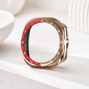 Bezel Ring Case for Samsung Galaxy Watch Ultra 2/Ultra 2026 47mm Protector Hard PC Bumper Scale Shell Cover Protective Cases