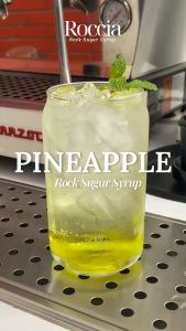 Roccia Rock Sugar Syrup Pineapple - Syrup Gula Batu Rasa Nanas