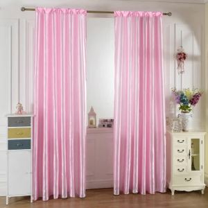 1pc Solid Color Contemporary Simple Sheer Curtain Lightweight Semi-Transparent Partition Curtain Curtains for Living Room